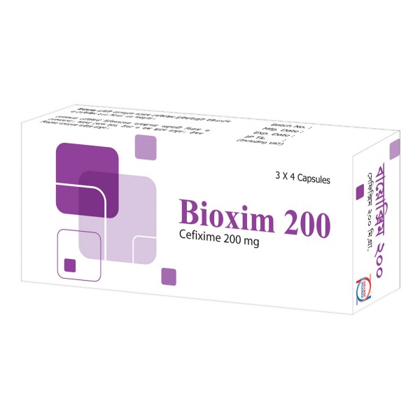  BIOXIM 200mg Cap.